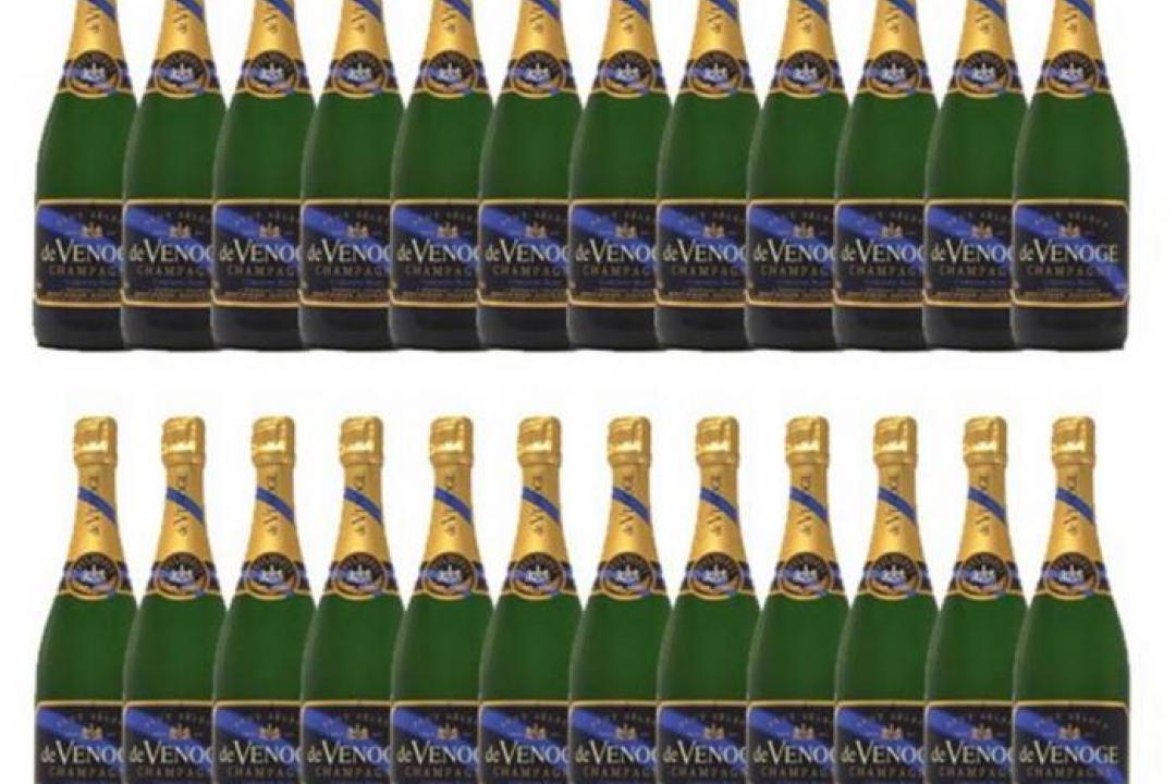 24 Bouteilles de Champagne de Venoge