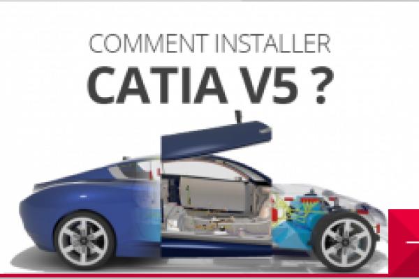Comment installer CATIA V5 avec les bons médias ?