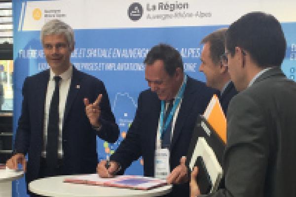 Percall, la Région Auvergne-Rhône-Alpes et Pôle Emploi signent une convention