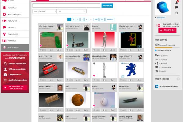 [Nouveau] Découvrez le portfolio 3D pour partager vos créations sur Lynkoa