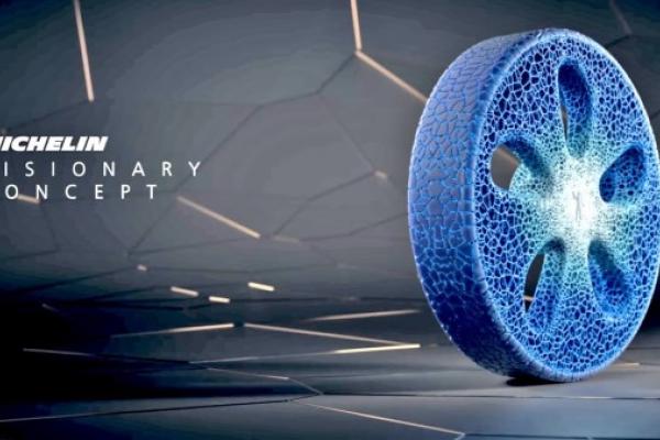 Michelin imagine un pneu futuriste imprimé en 3D !