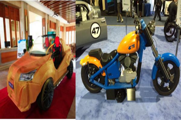 L’impression 3D dans l’industrie automobile : une voiture et une moto électriques imprimées en 3D