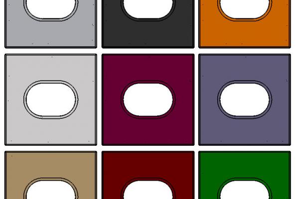 Appliquer des variantes de couleurs, de matières sur un CATPart