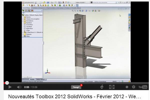 Nouveautés Toolbox 2012 SolidWorks - Février 2012 - Web L
