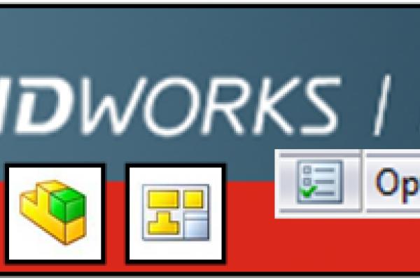 Paramétrer les icones et les options de SolidWorks (2013)