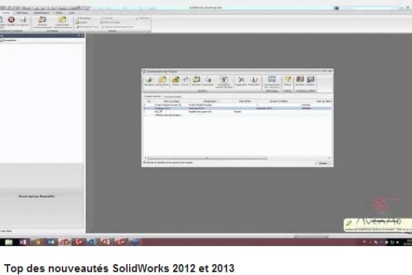 Top 10 des nouveautés SolidWorks 2012 et 2013
