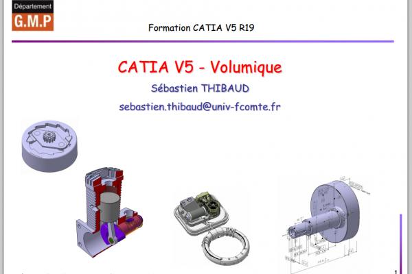 présentation rapide des outils de manipulation CATIA V5